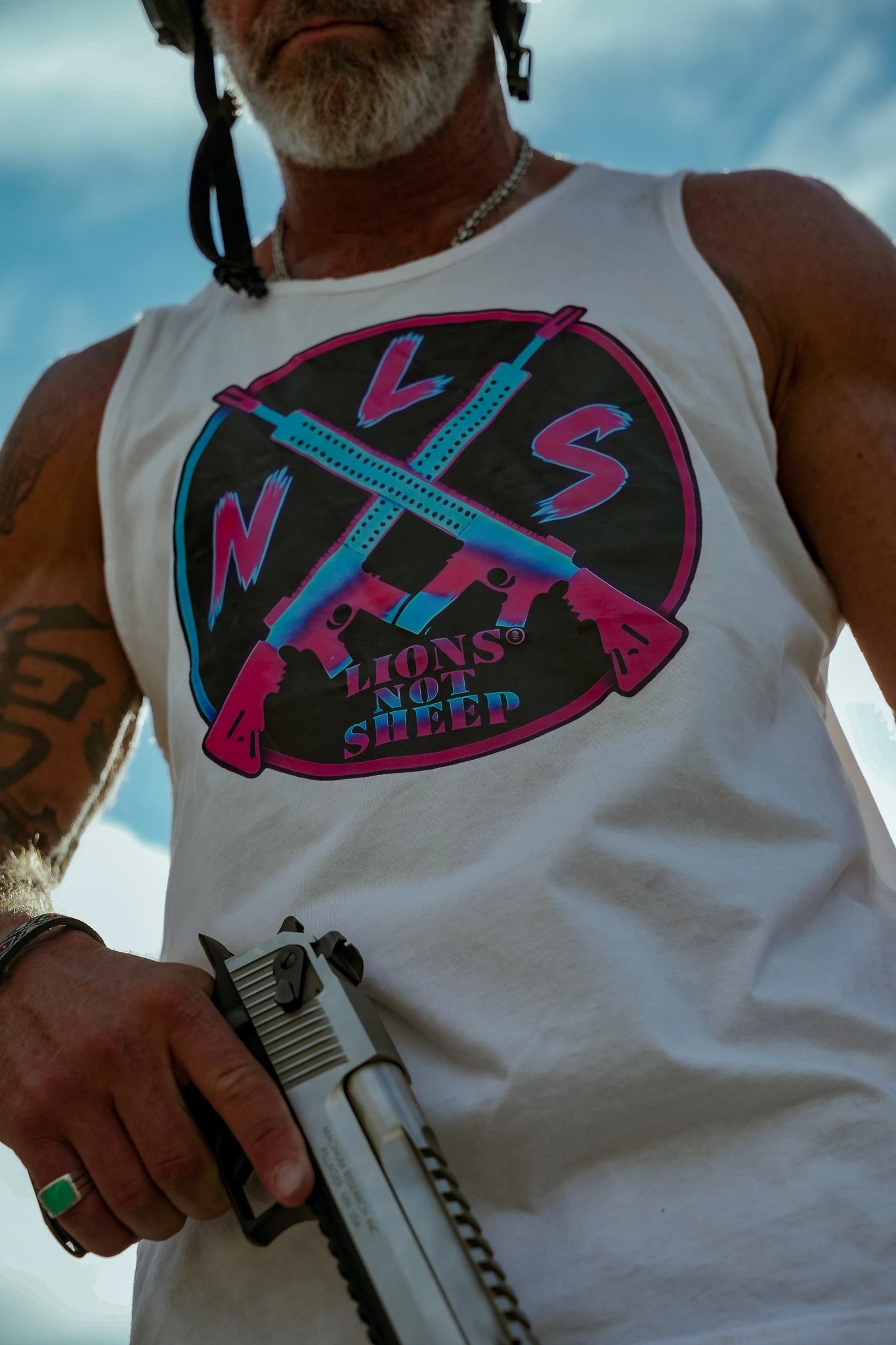 Lions Not Sheep "Neon" Tank
