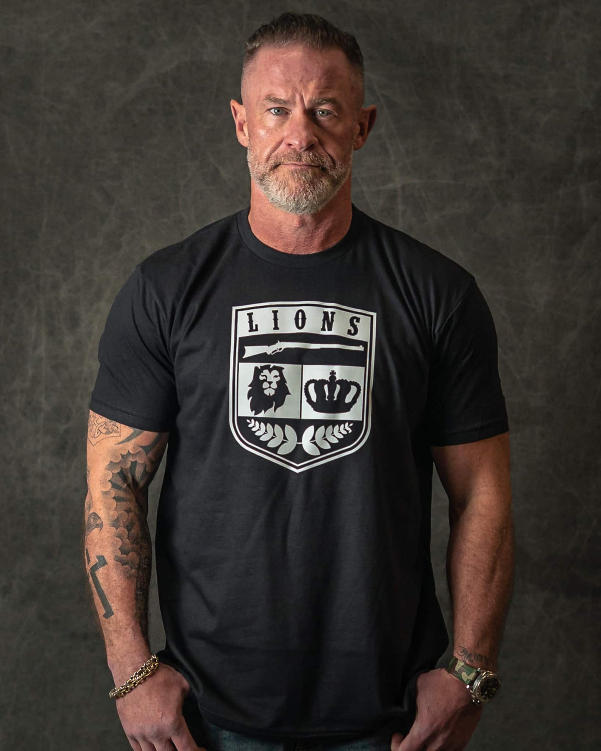 Lions Not Sheep "Crest" Tee