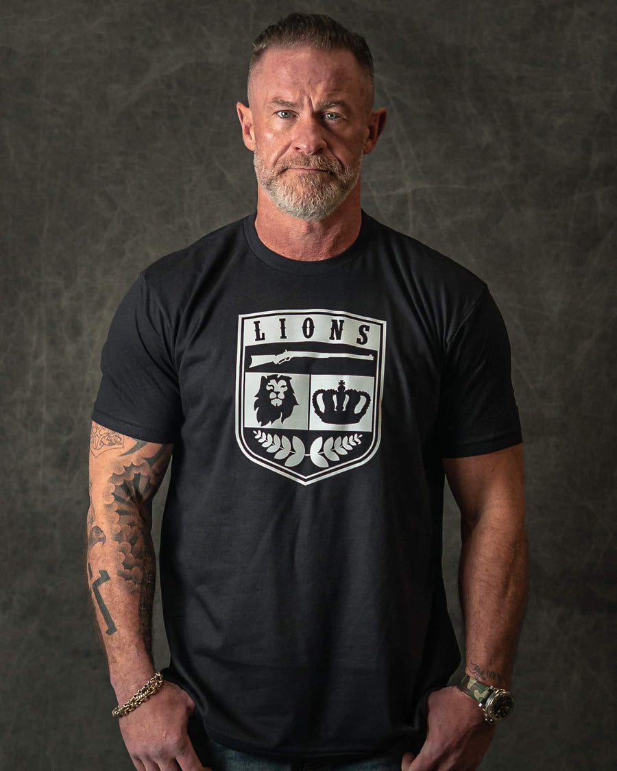 Lions Not Sheep "Crest" Tee