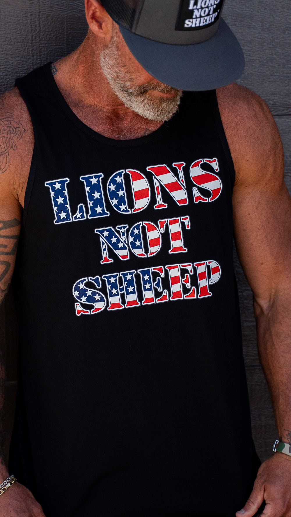 Lions Not Sheep "Flag" Tank