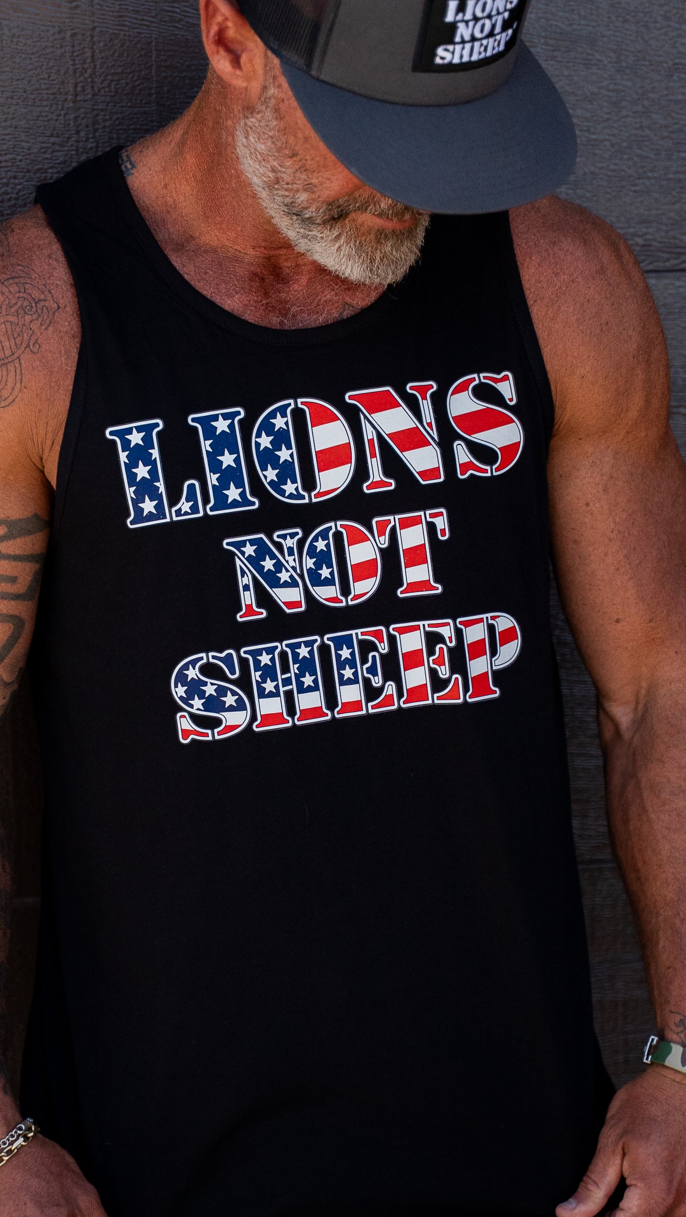 Lions Not Sheep "Flag" Tank
