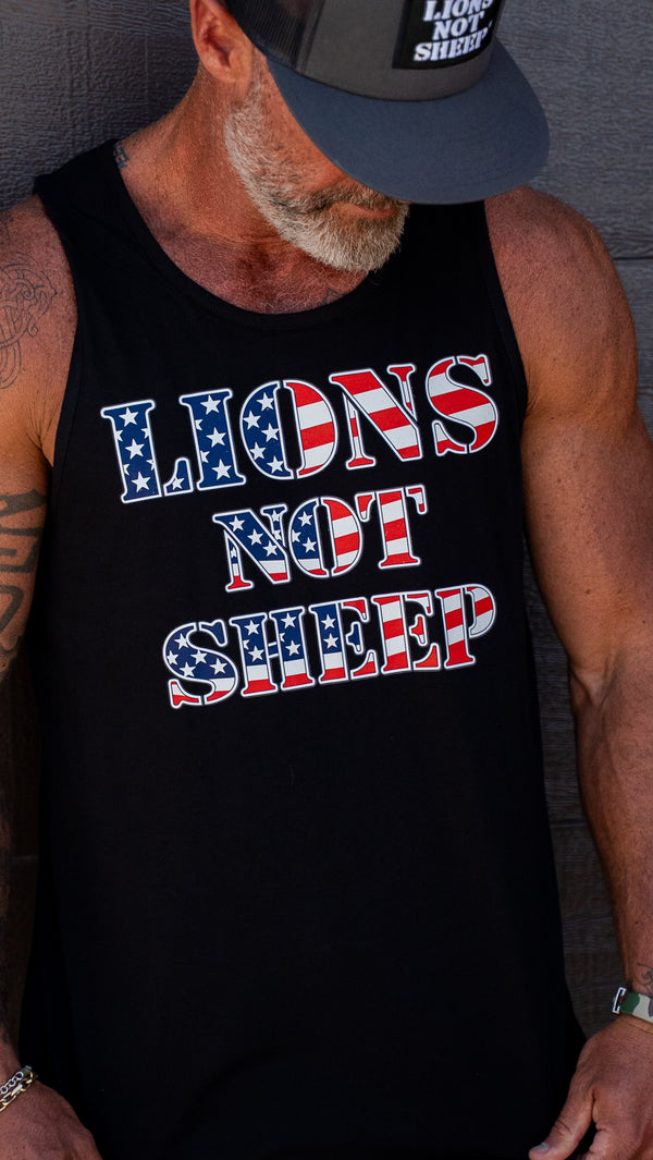 Lions Not Sheep "Flag" Tank