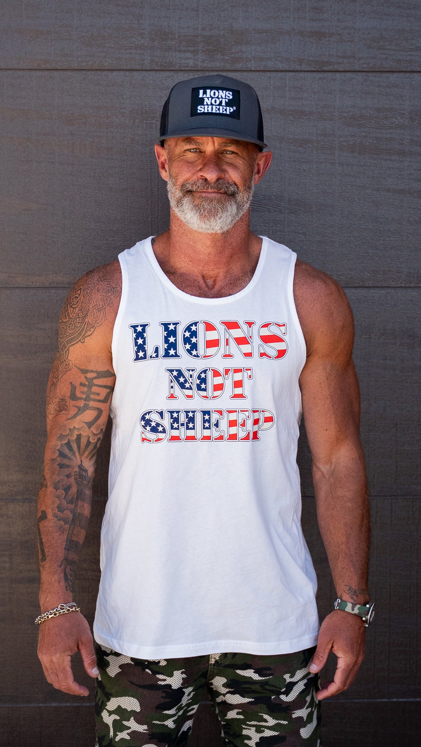 Lions Not Sheep "Flag" Tank