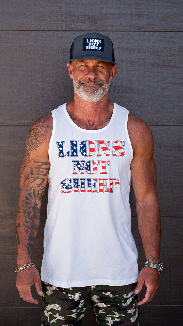 Lions Not Sheep "Flag" Tank