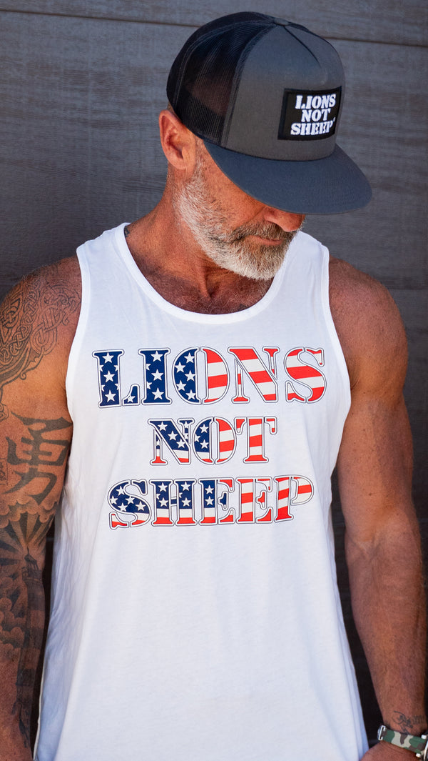 Lions Not Sheep "Flag" Tank