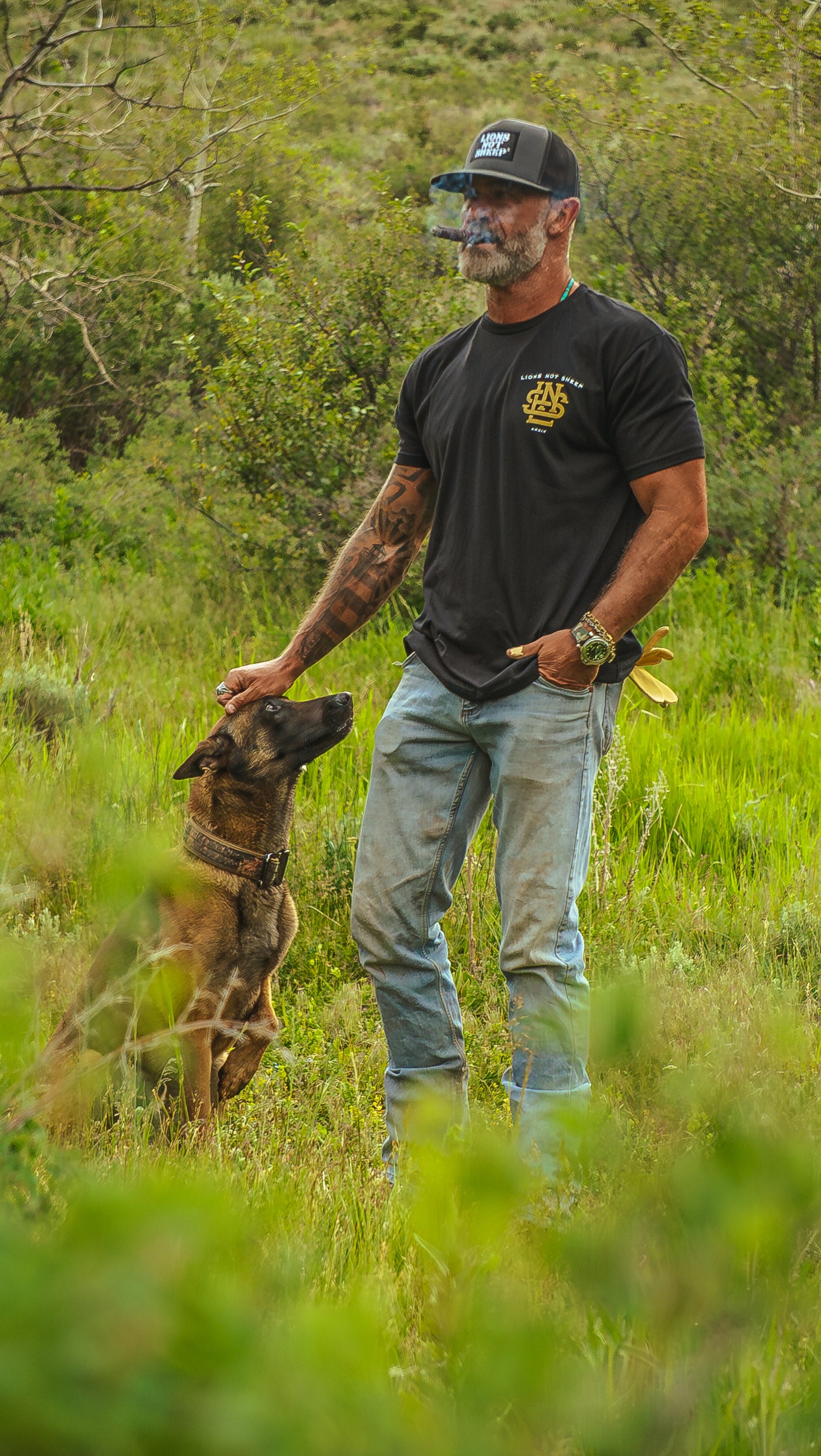 Lions Not Sheep "All Quiet" Tee