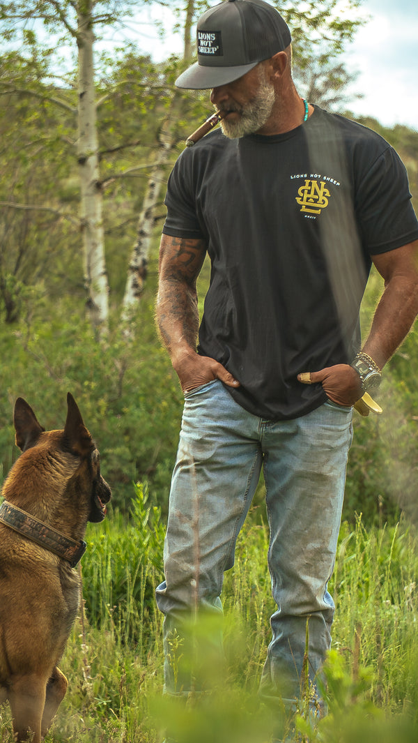 Lions Not Sheep "All Quiet" Tee