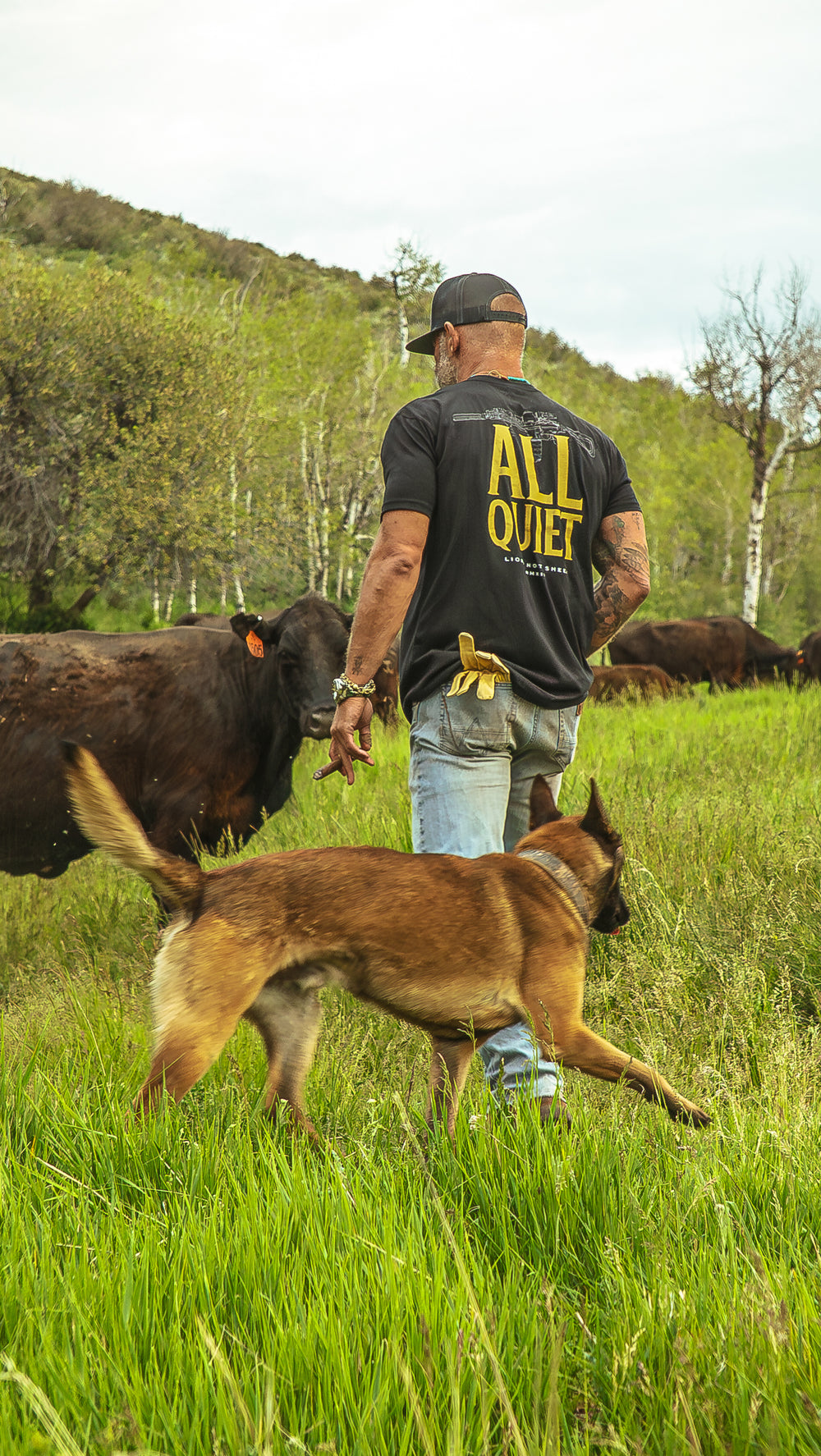 Lions Not Sheep "All Quiet" Tee
