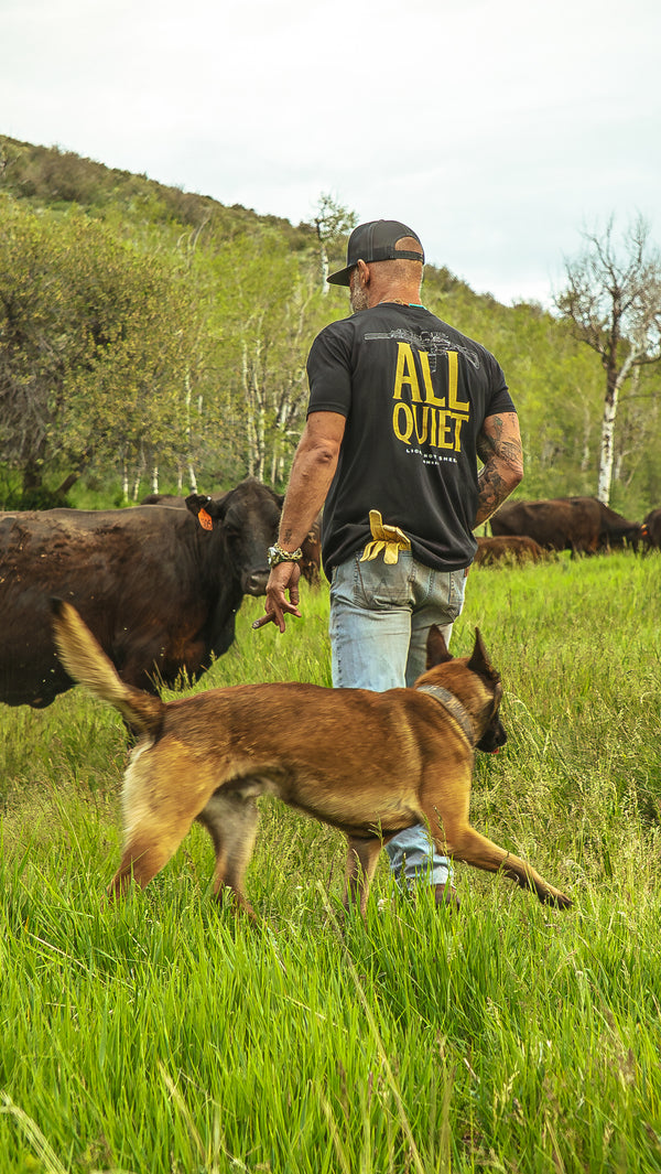Lions Not Sheep "All Quiet" Tee