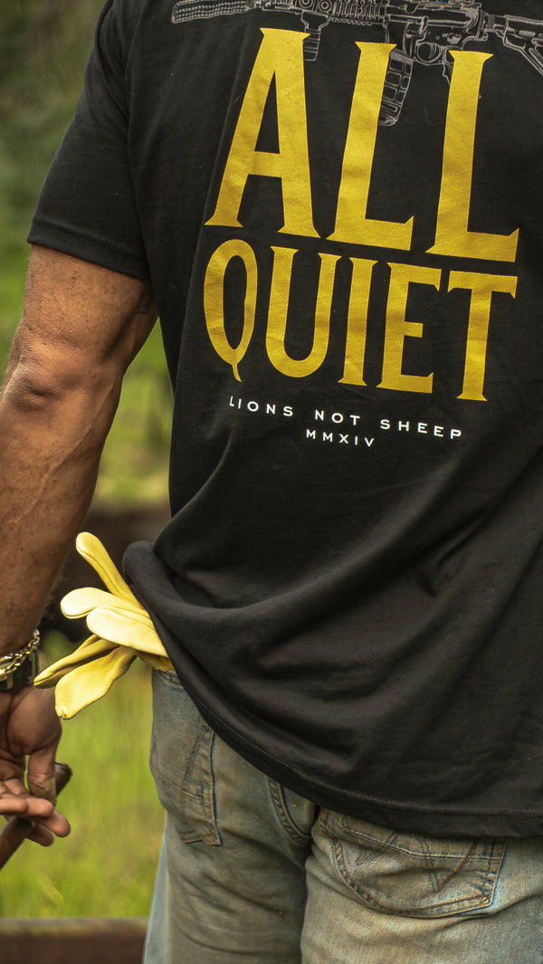Lions Not Sheep "All Quiet" Tee
