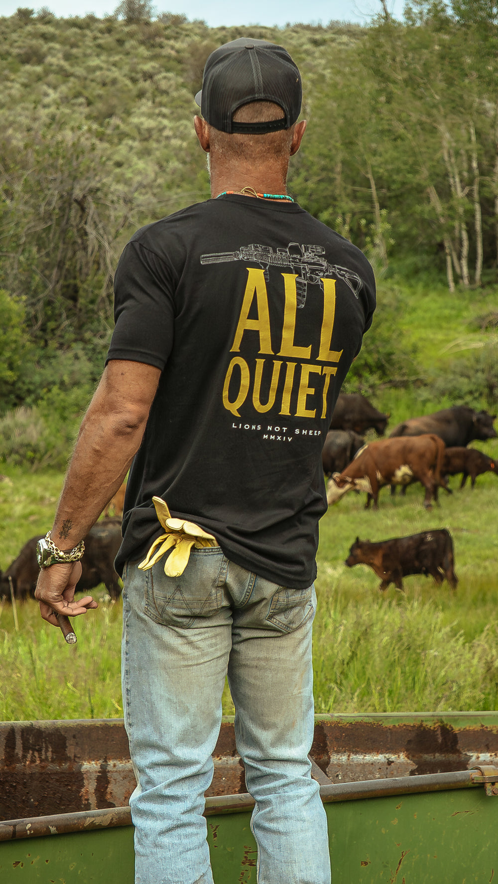 Lions Not Sheep "All Quiet" Tee