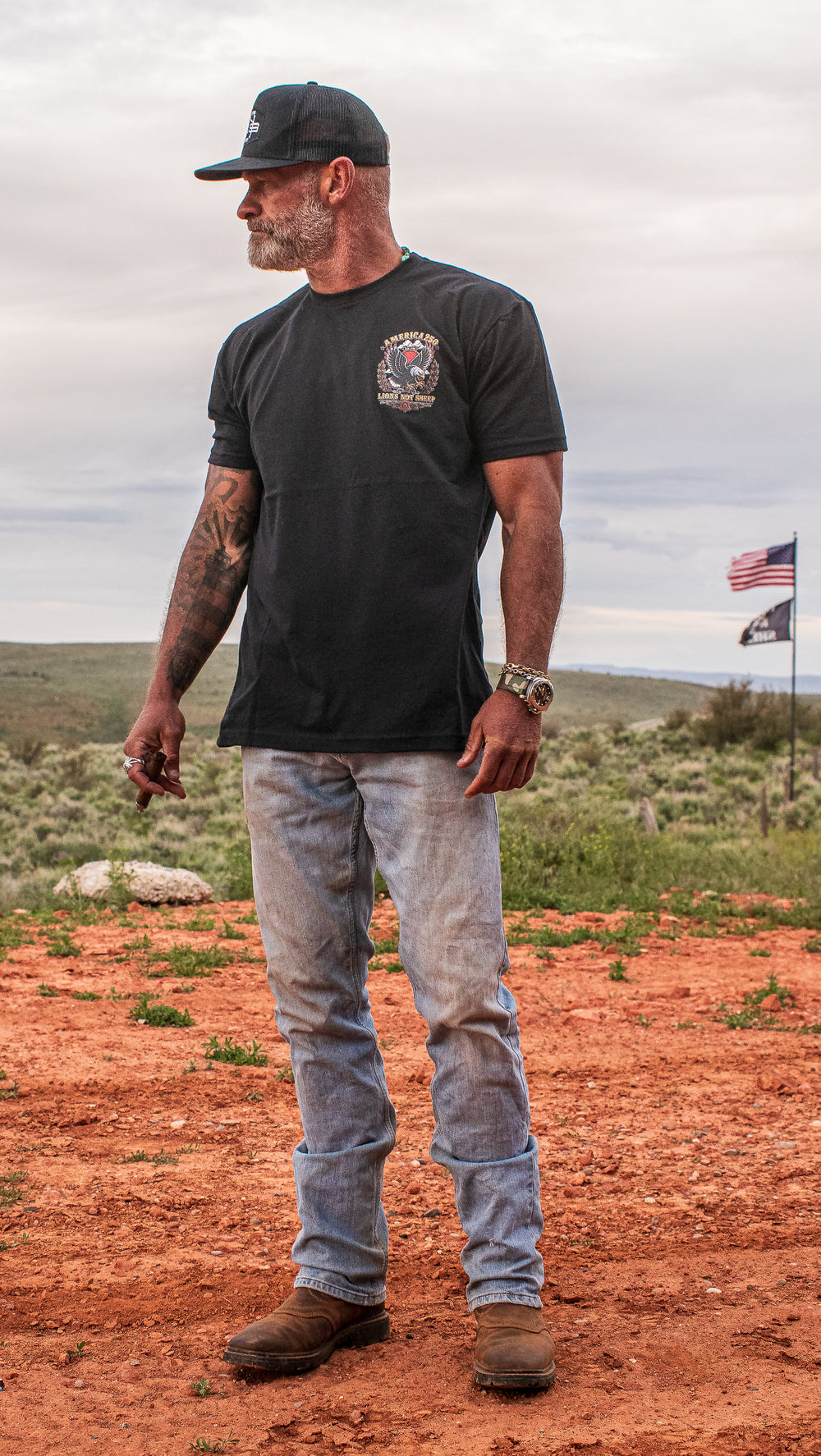 Lions Not Sheep "America 250" Tee