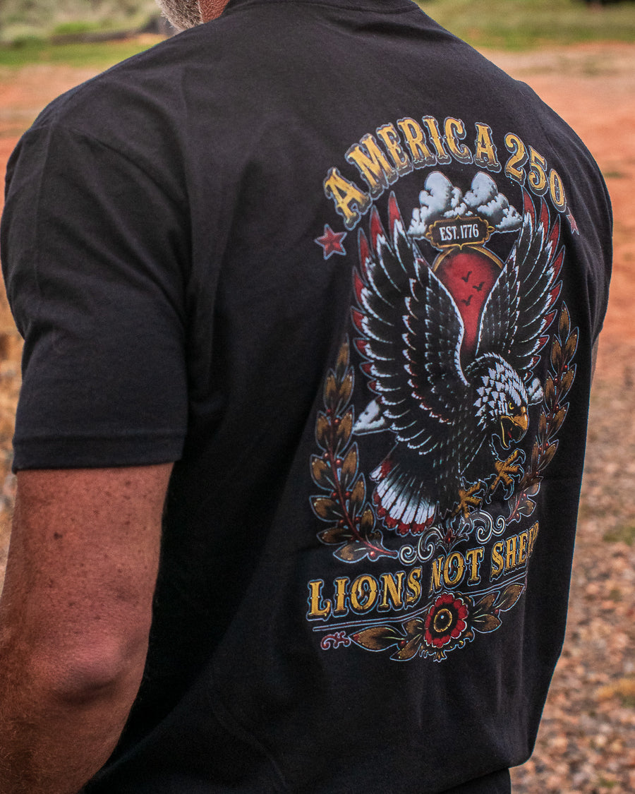 Lions Not Sheep "America 250" Tee
