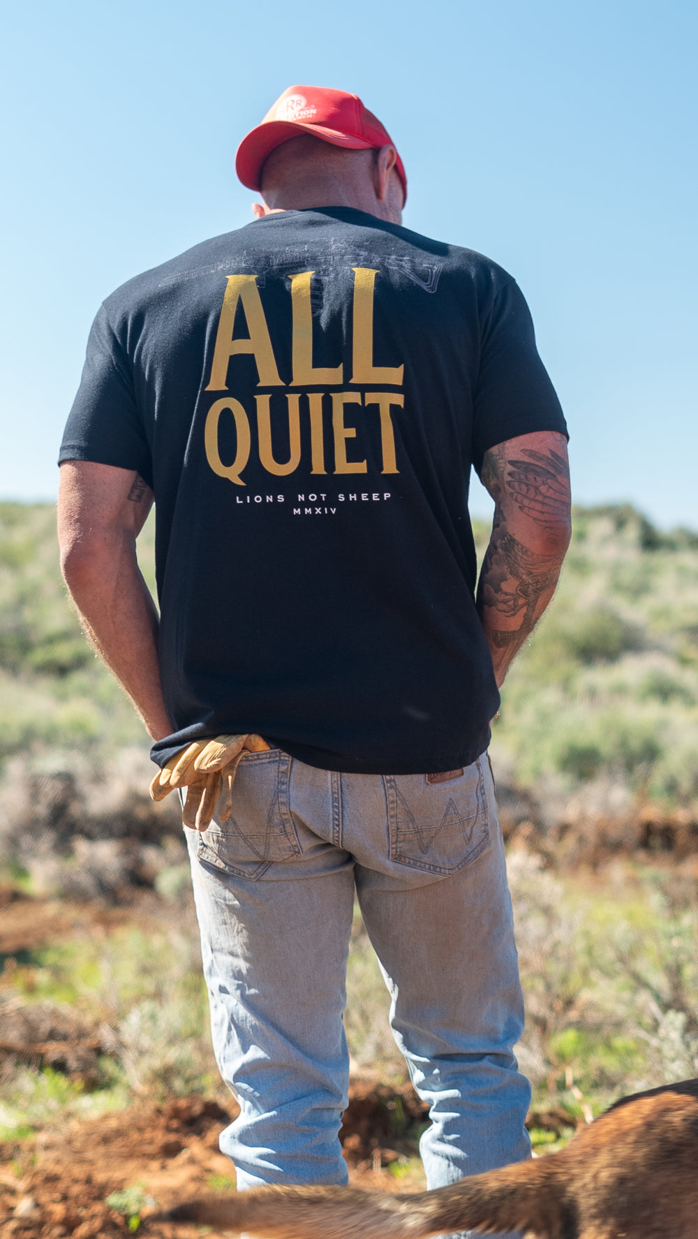 Lions Not Sheep "All Quiet" Tee