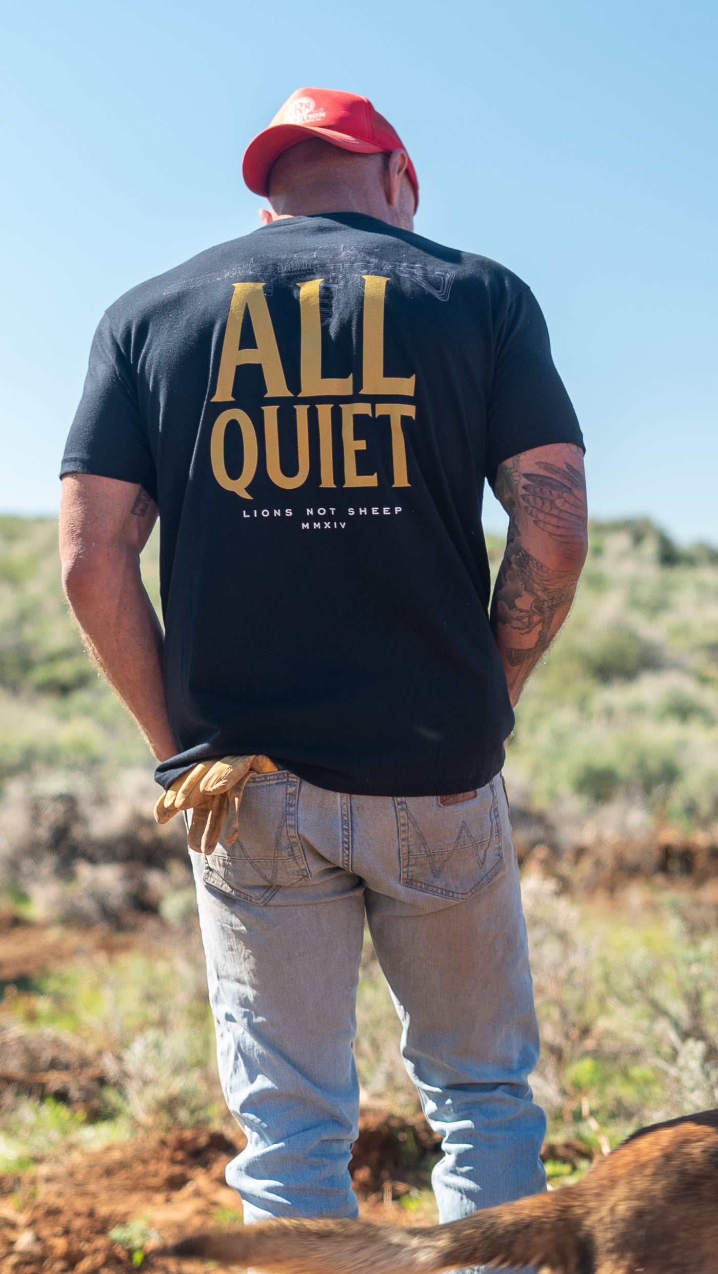 Lions Not Sheep "All Quiet" Tee