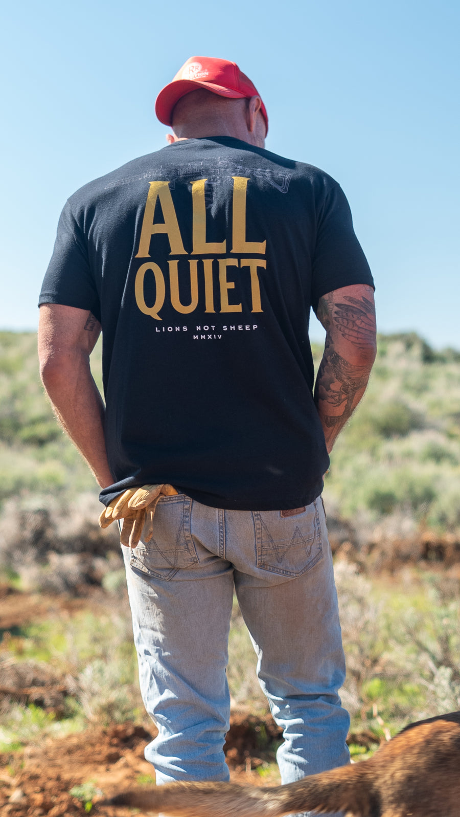 Lions Not Sheep "All Quiet" Tee