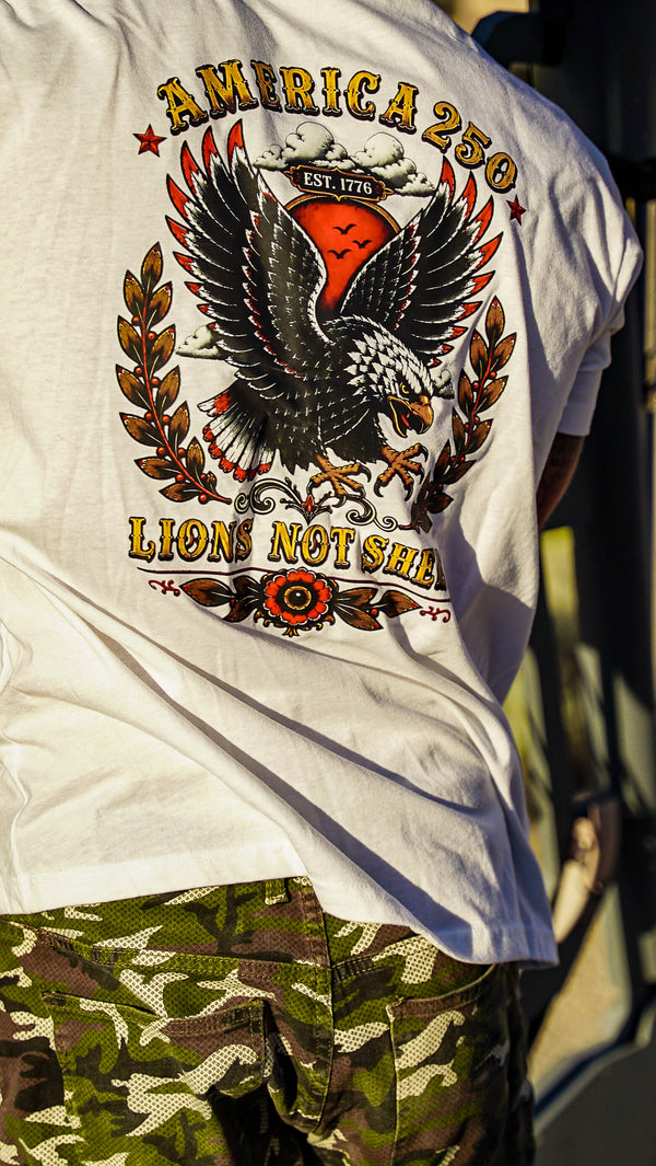 Lions Not Sheep "America 250" Tee