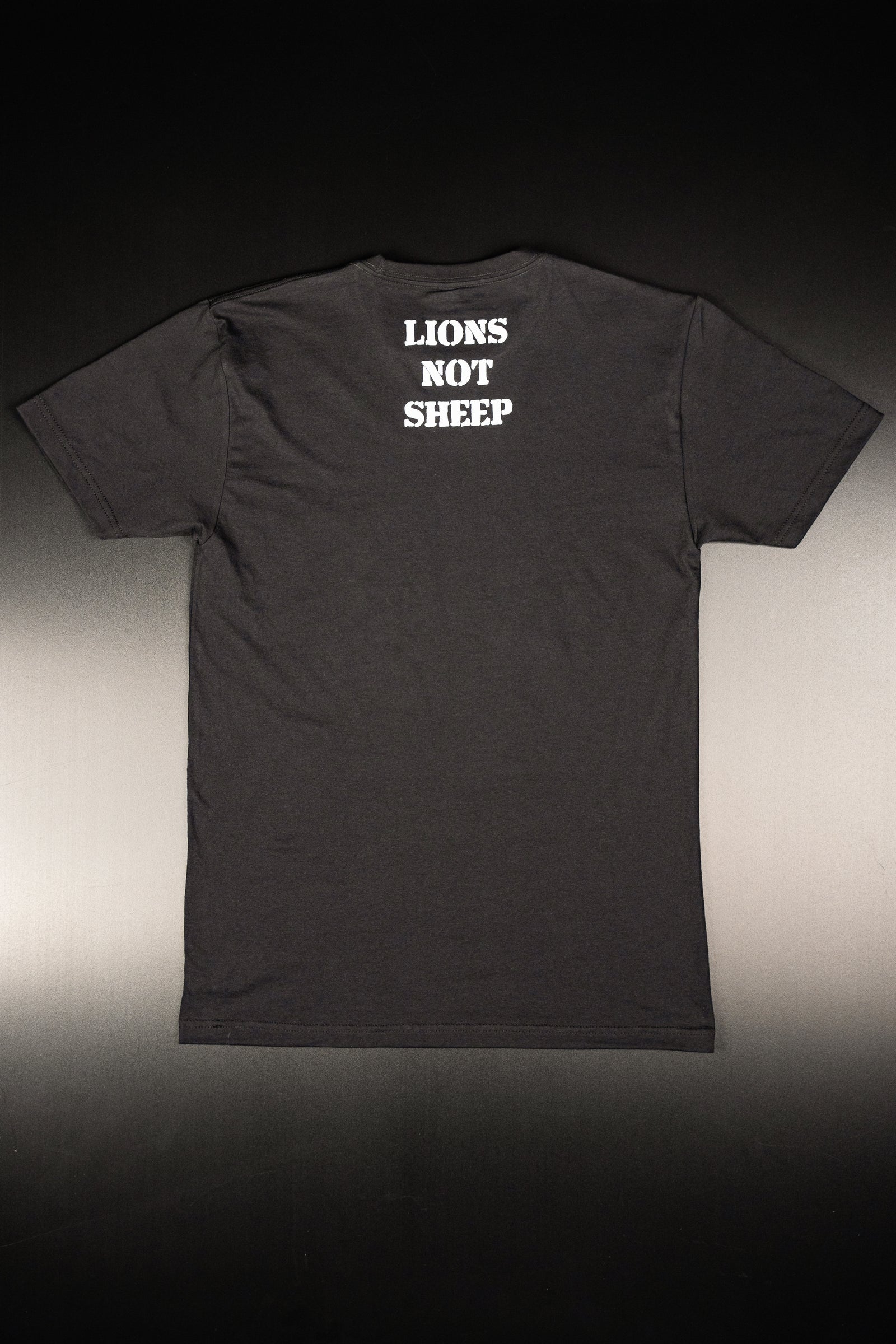 Lions Not Sheep "Lead From the Front" Tee (White or Black) - Lions Not Sheep ®