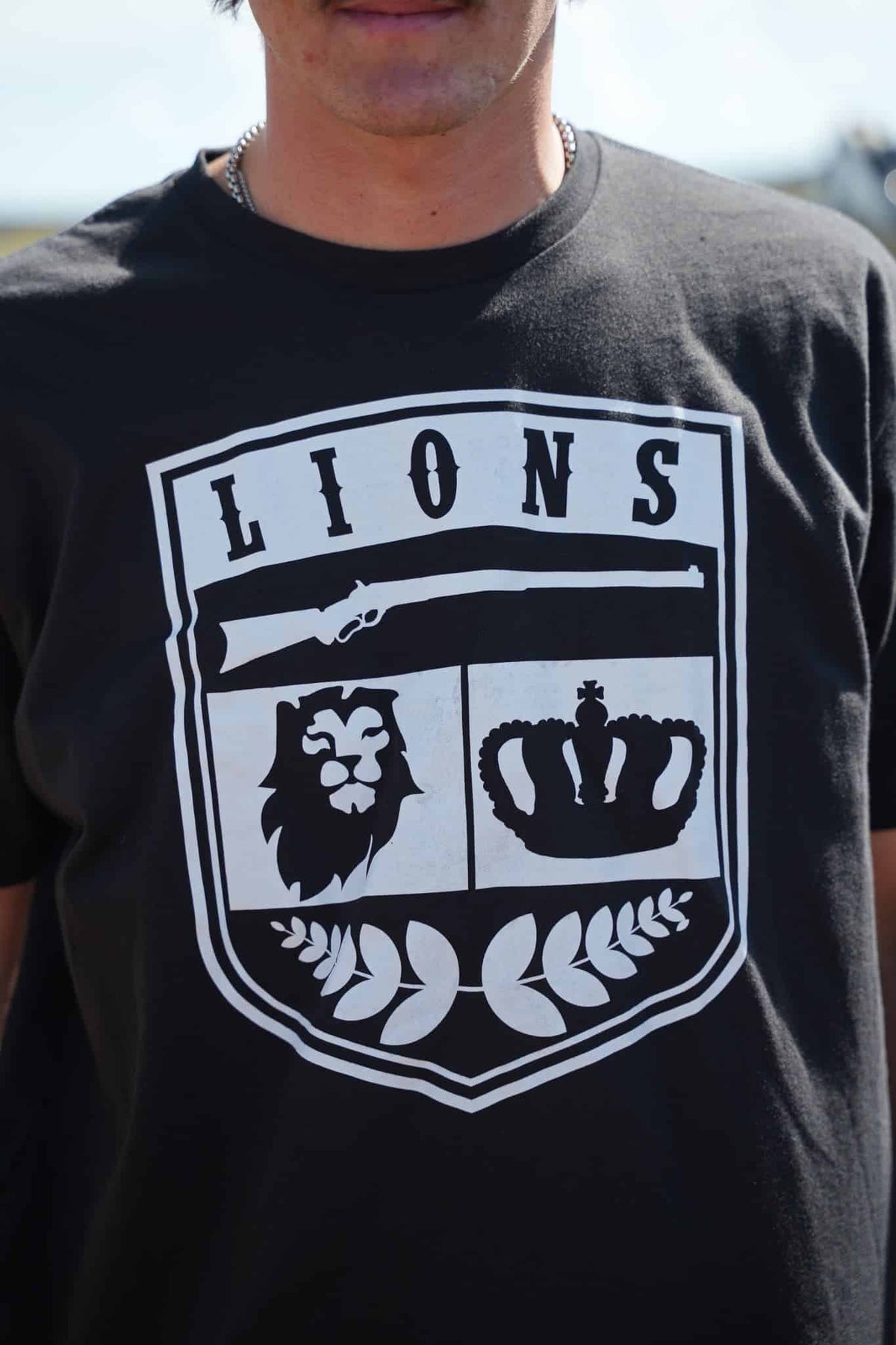 Lions Not Sheep "Crest" Tee