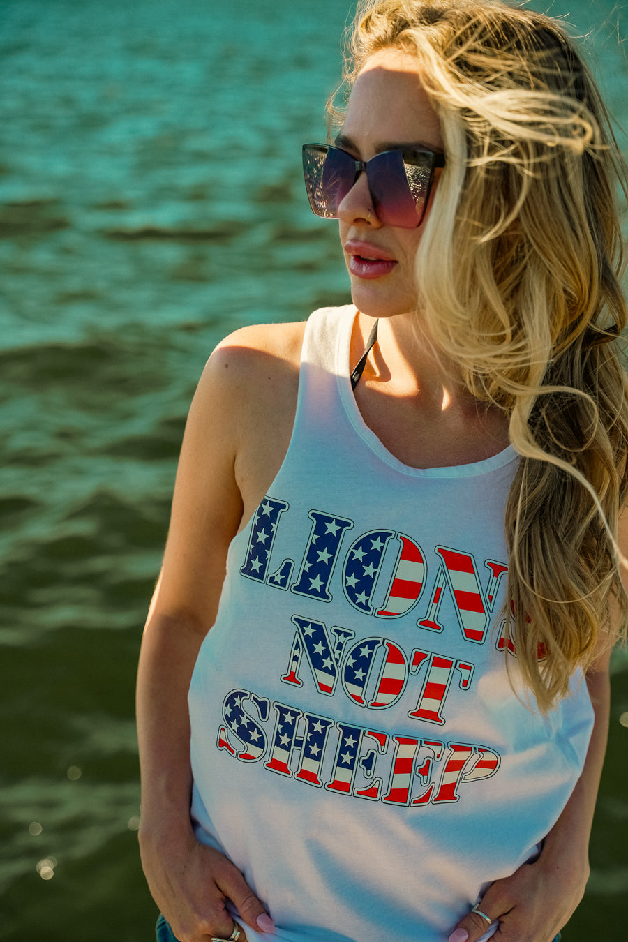 Lions Not Sheep "Flag" Tank