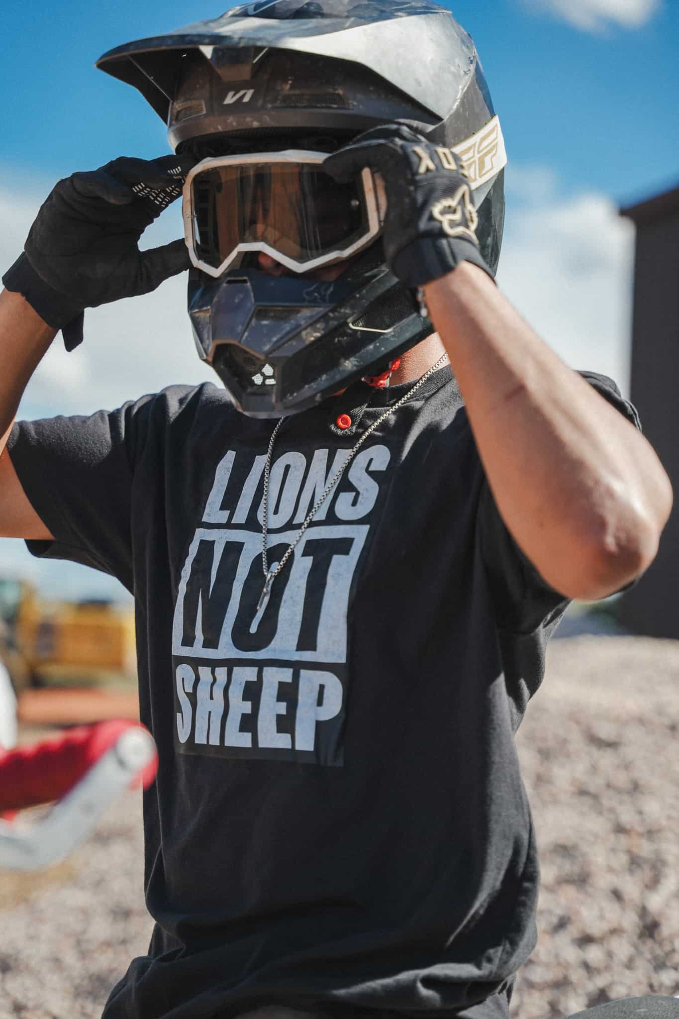 Lions Not Sheep "Straight Outta" Tee