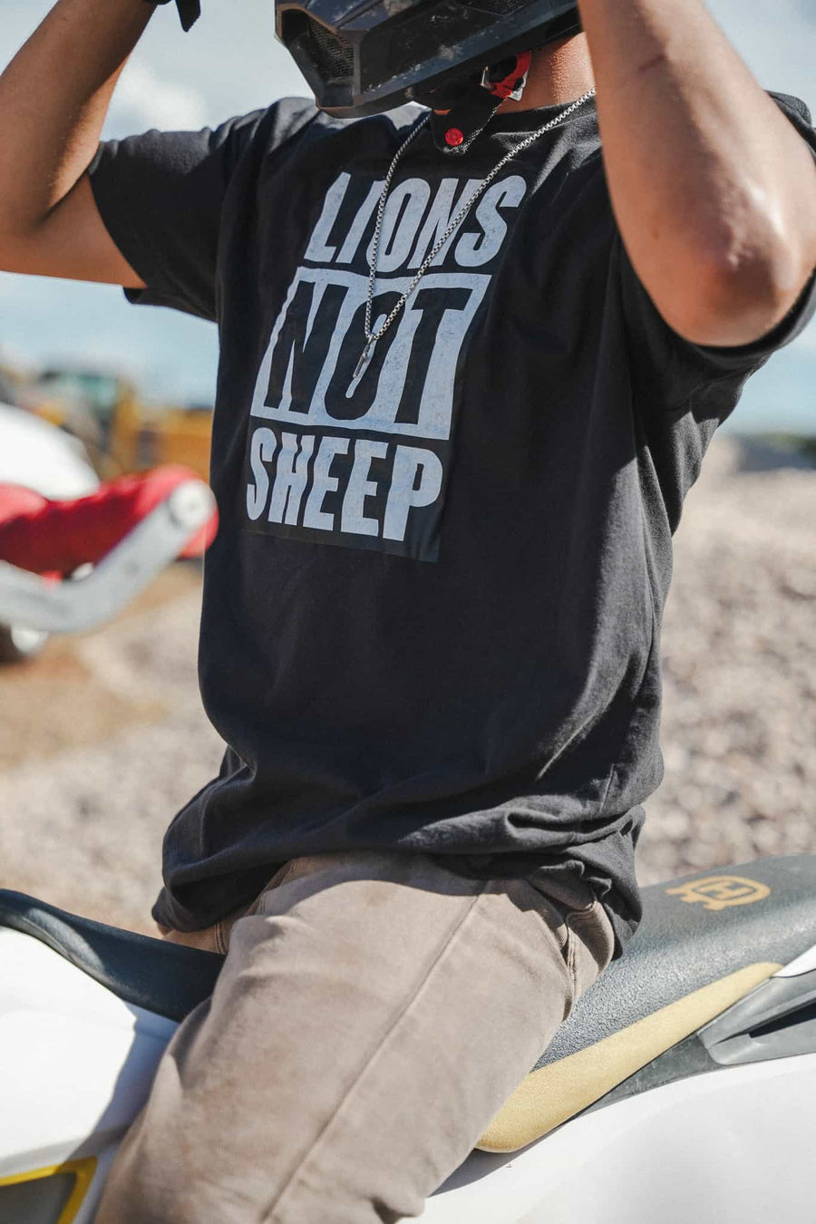 Lions Not Sheep "Straight Outta" Tee