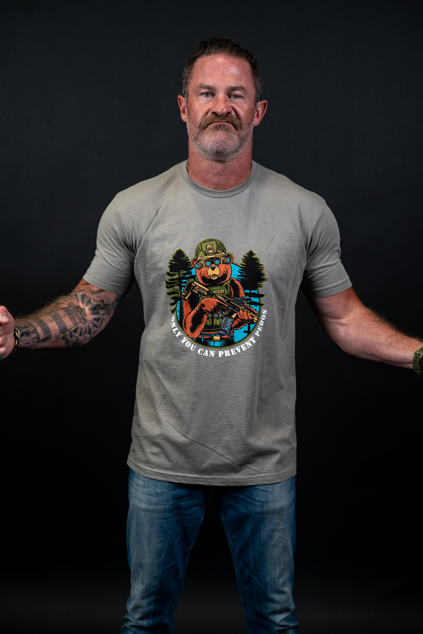 Lions Not Sheep “Tactical Smokey” Tee - Lions Not Sheep ®