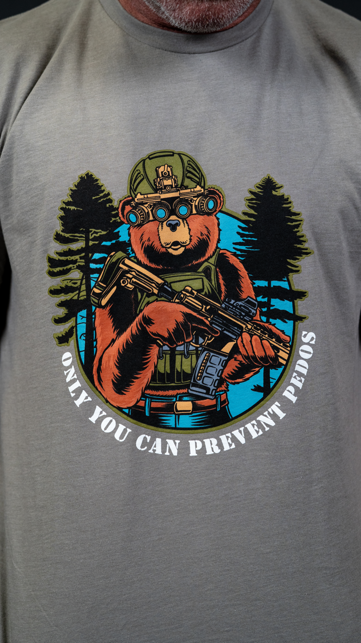 Lions Not Sheep “Tactical Smokey” Tee - Lions Not Sheep ®