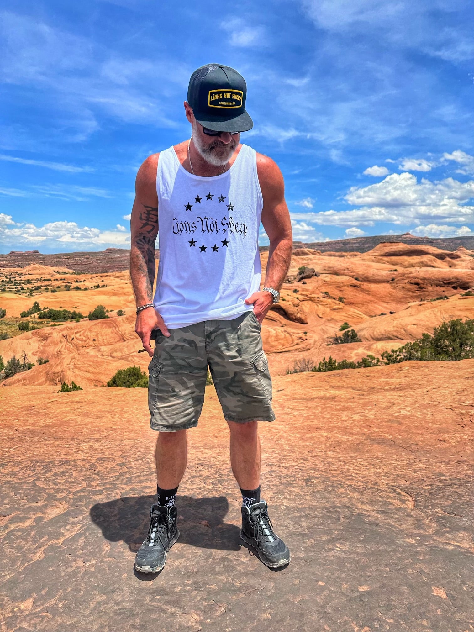 LNS We The People Mens Tank - Lions Not Sheep ®