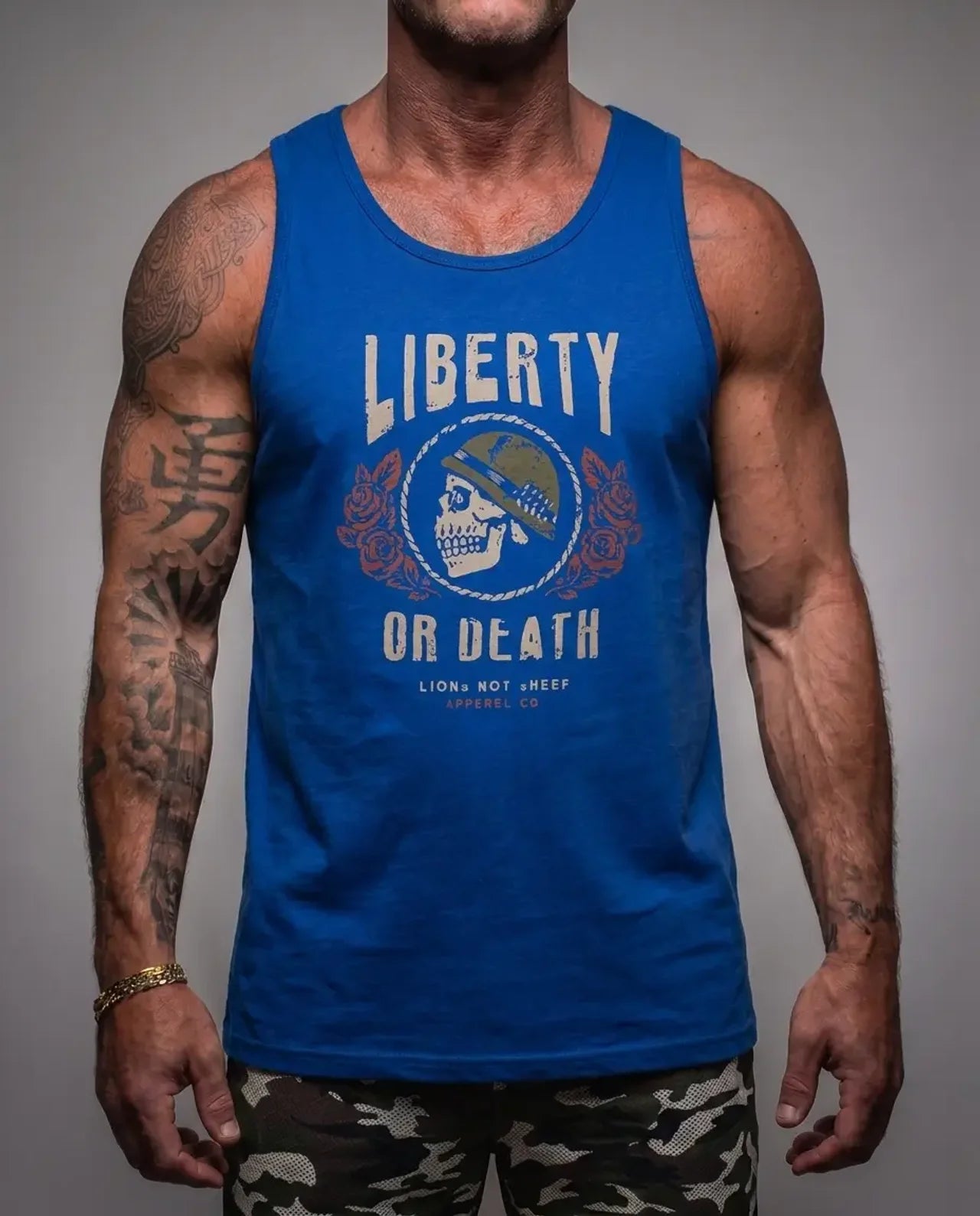 Lions Not Sheep "Vintage Last" Tank