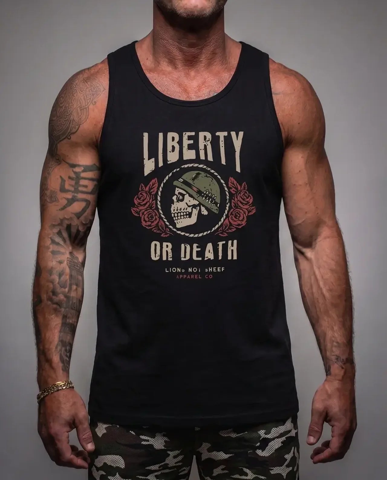 Lions Not Sheep "Vintage Last" Tank