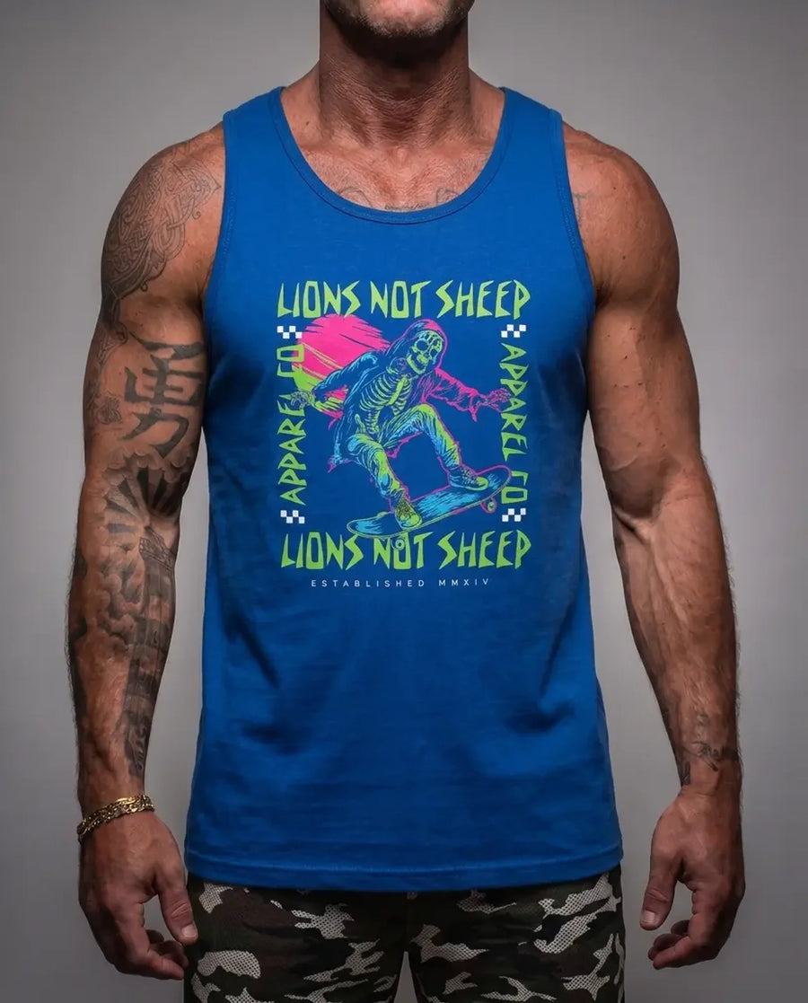 Lions Not Sheep "Skeleton Skate" Tank