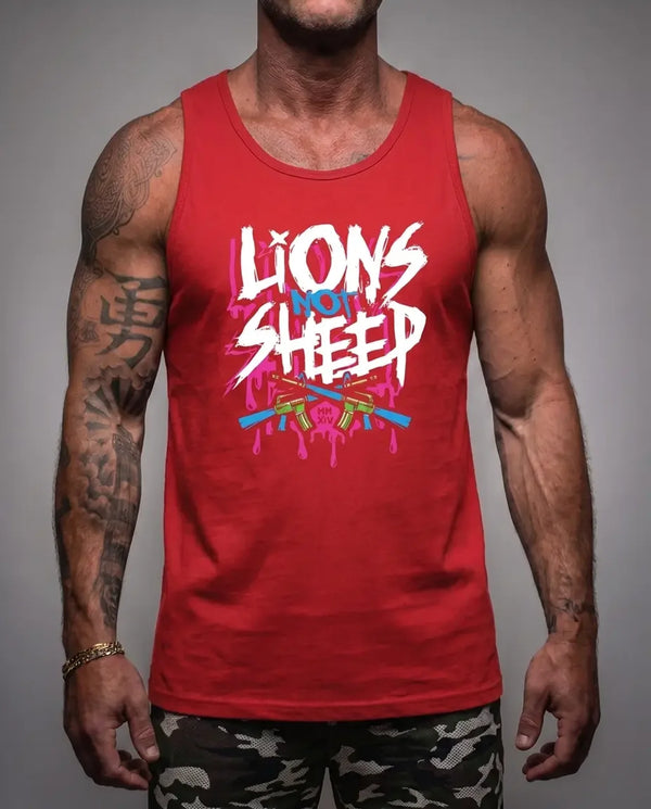 Lions Not Sheep "Graffiti & Guns" Tank