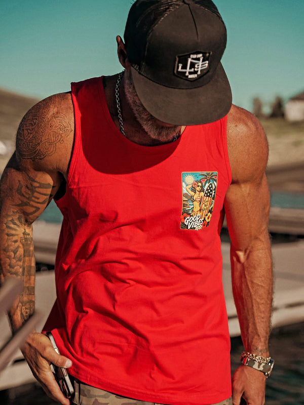 Lions Not Sheep "Good Vibes" Tank