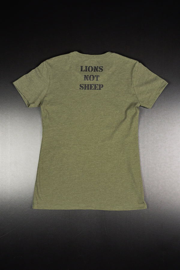LIONS NOT SHEEP OG Women's Tee - Lions Not Sheep ®