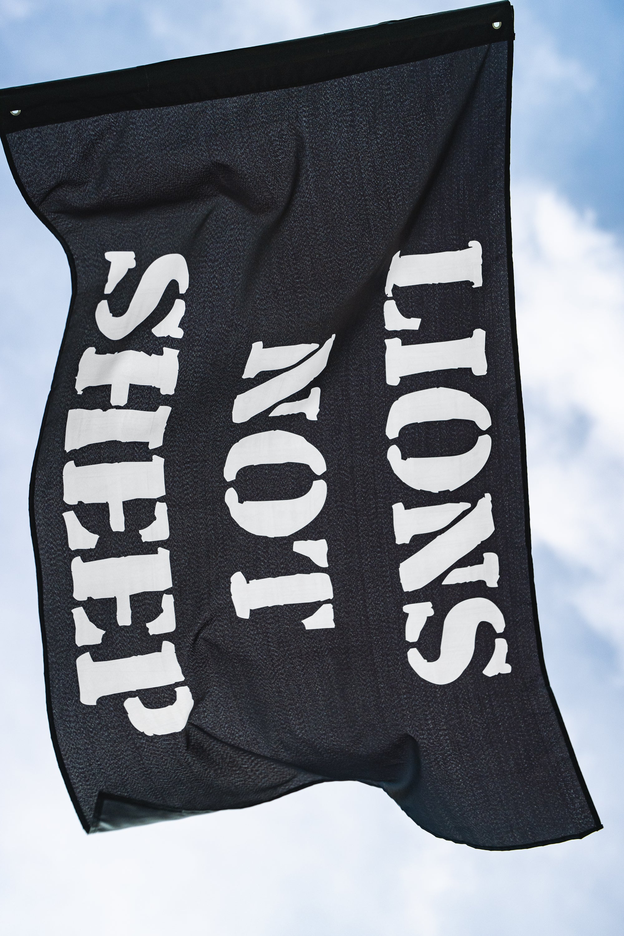 LIONS NOT SHEEP OG Flag - Lions Not Sheep ®