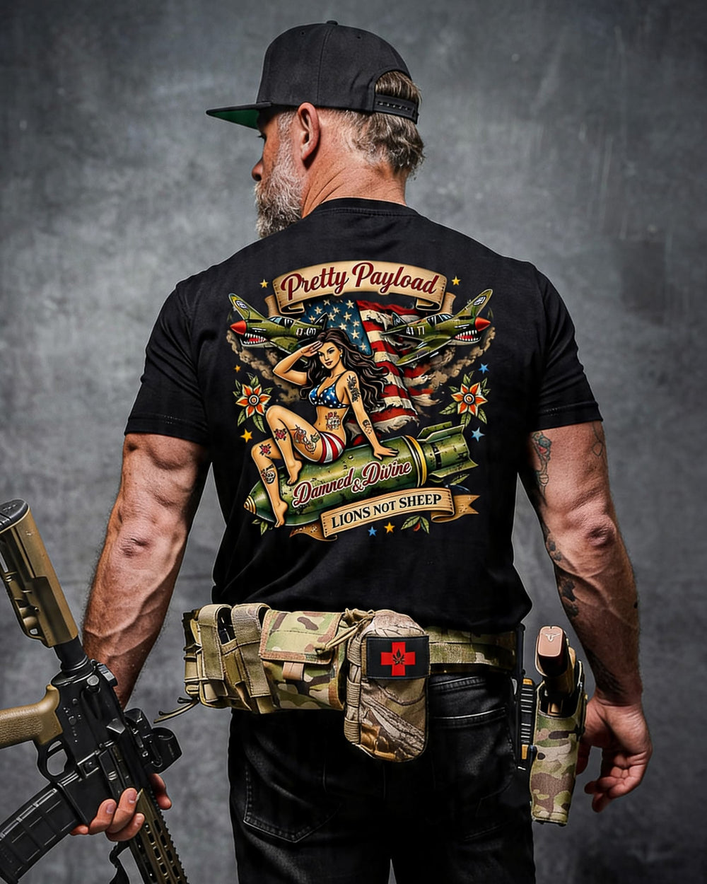 Lions Not Sheep "Pretty Payload" Tee