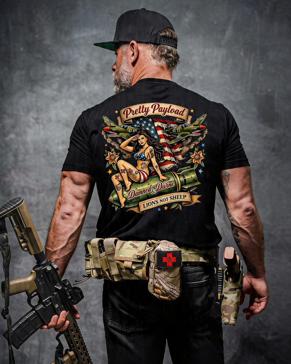 Lions Not Sheep "Pretty Payload" Tee
