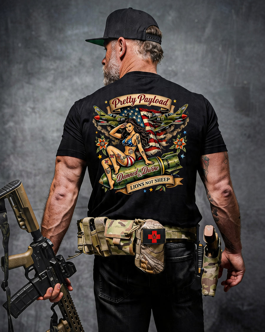Lions Not Sheep "Pretty Payload" Tee