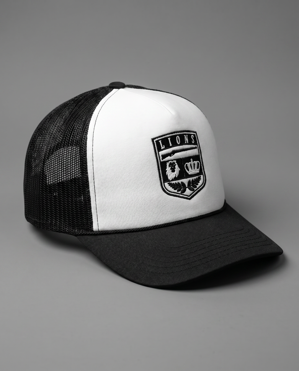 Lions Not Sheep "Crest" Foam Trucker Hat - Light Version