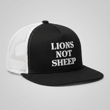 Lions Not Sheep "OG" 5 Panel Trucker Hat - Dark Version Old