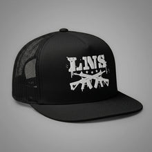 Lions Not Sheep "AR-15" 5 Panel Trucker Hat - Dark Version