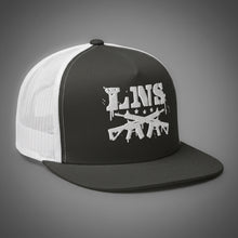 Lions Not Sheep "AR-15" 5 Panel Trucker Hat - Dark Version