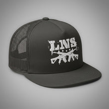 Lions Not Sheep "AR-15" 5 Panel Trucker Hat - Dark Version