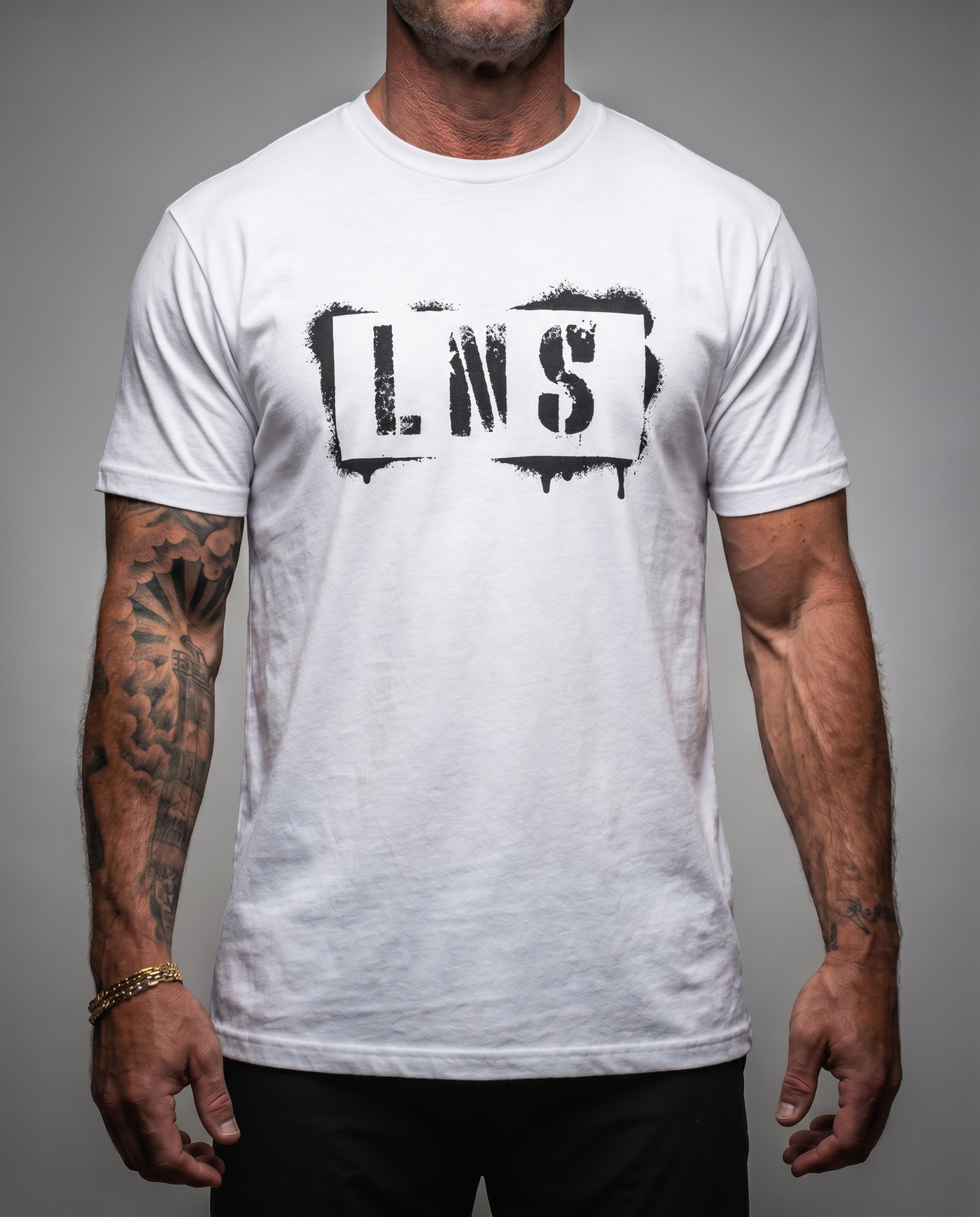 Lions Not Sheep “Spray Paint Graffiti” Tee