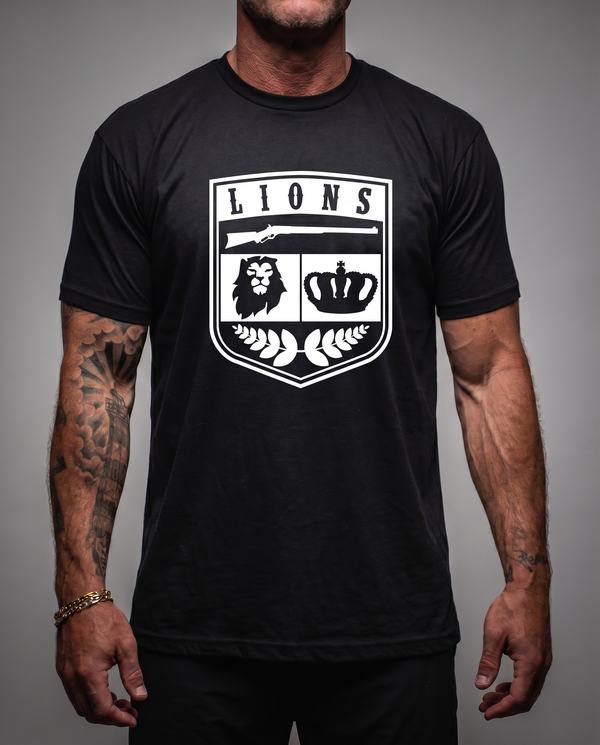 Lions Not Sheep "Crest" Tee