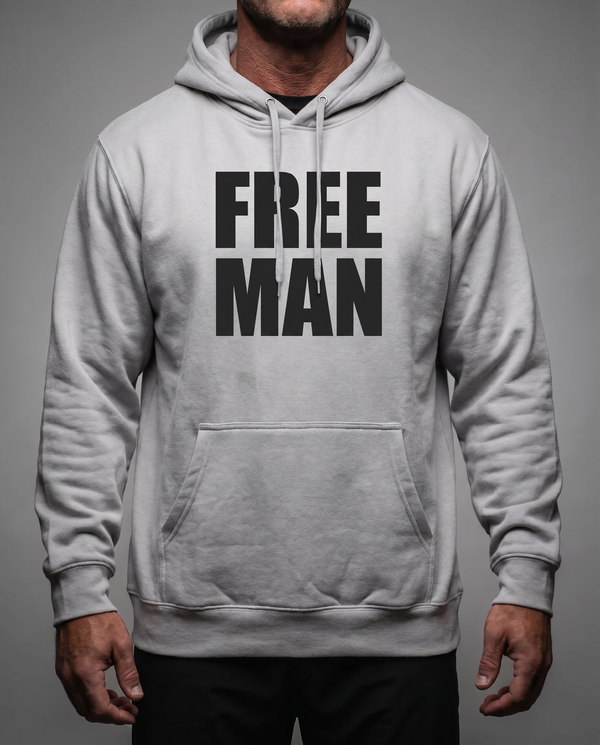 Lions Not Sheep "Free Man" Softstyle Fleece Hoodie