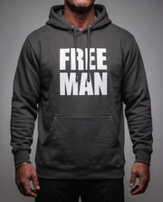Lions Not Sheep "Free Man" Softstyle Fleece Hoodie