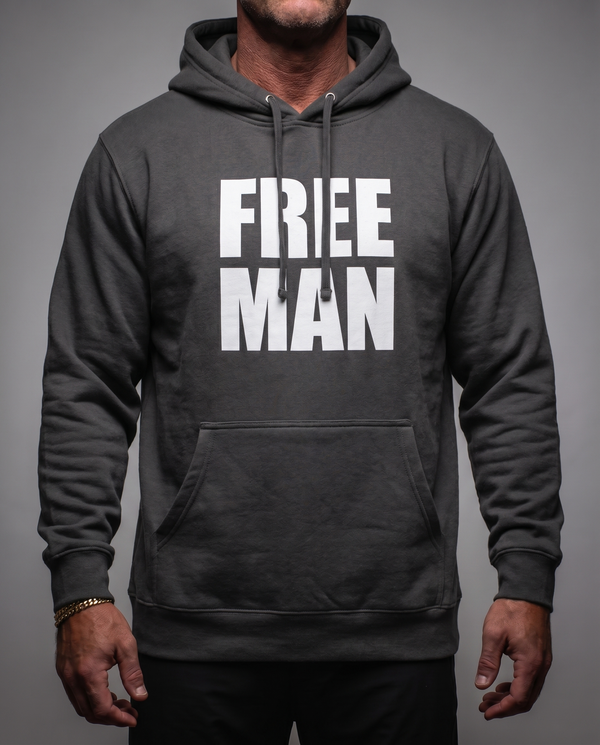 Lions Not Sheep "Free Man" Softstyle Fleece Hoodie