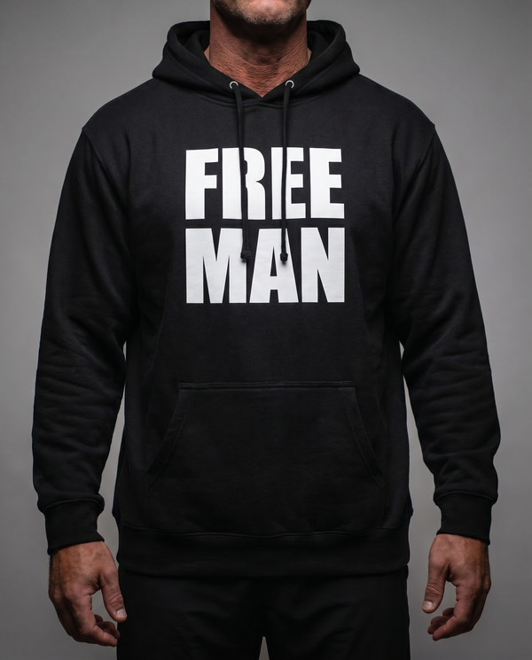 Lions Not Sheep "Free Man" Softstyle Fleece Hoodie